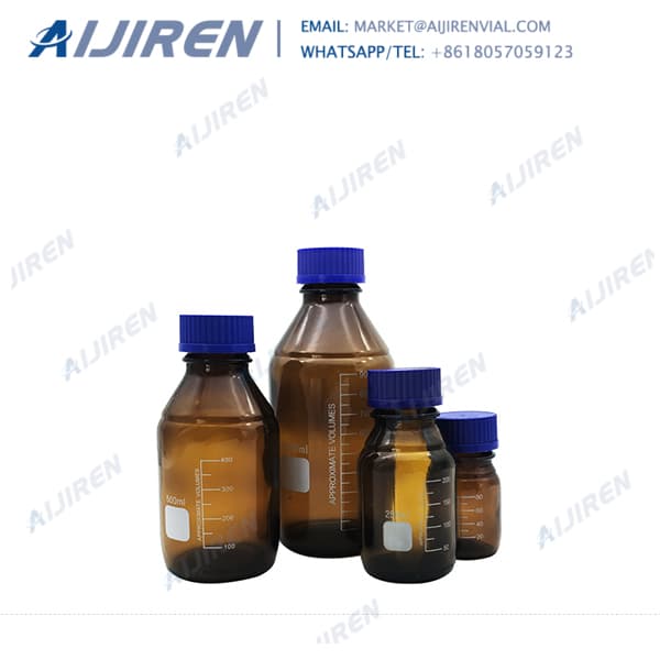 Wholesales borosilicate glass 500ml amber reagent bottle online